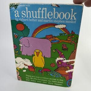 Vintage A SHUFFLEBOOK Golden Press Richard Hefter Martin Moskof 1970 Complete